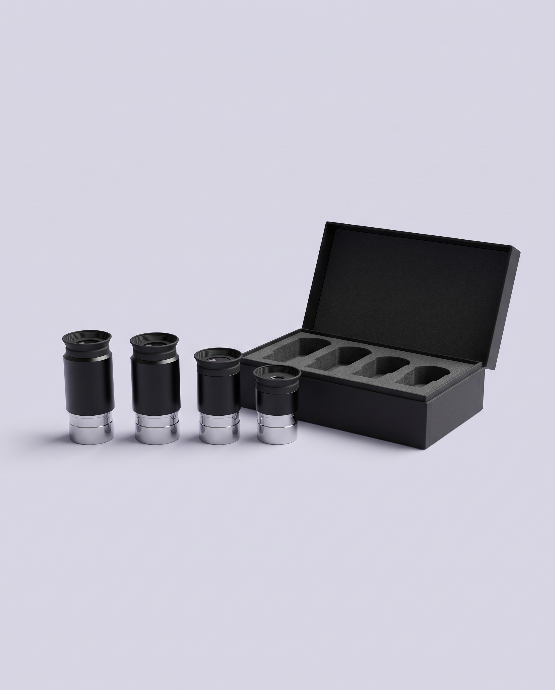 Eyepiece Set, 4 Pieces, 1.25-inch