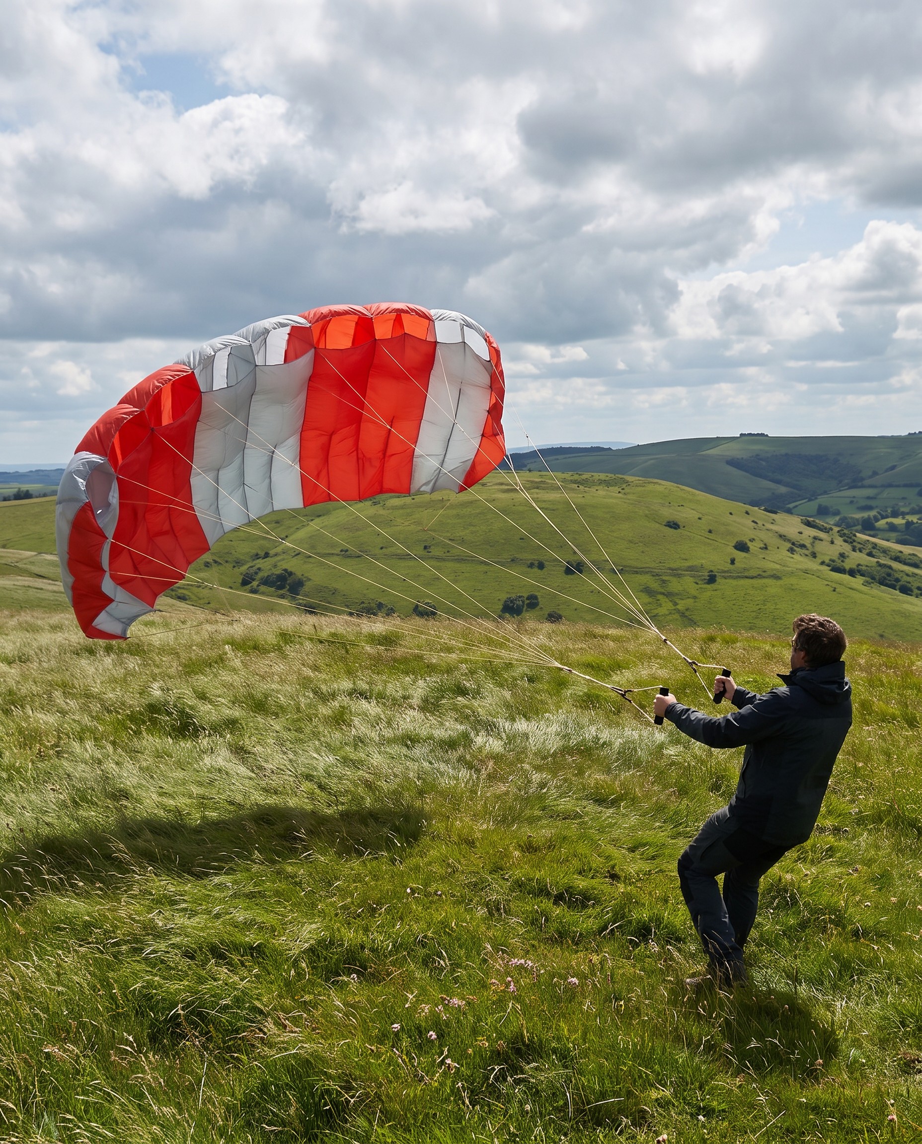 Kites & Wind: one of the shelf's products in use